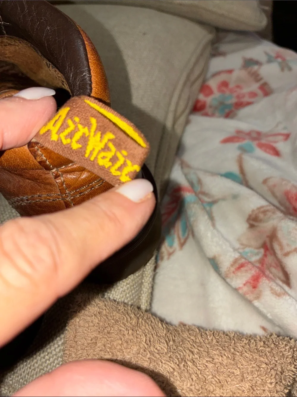 Dr. Martens Brown Leather Lace-Up Outdoor Boots